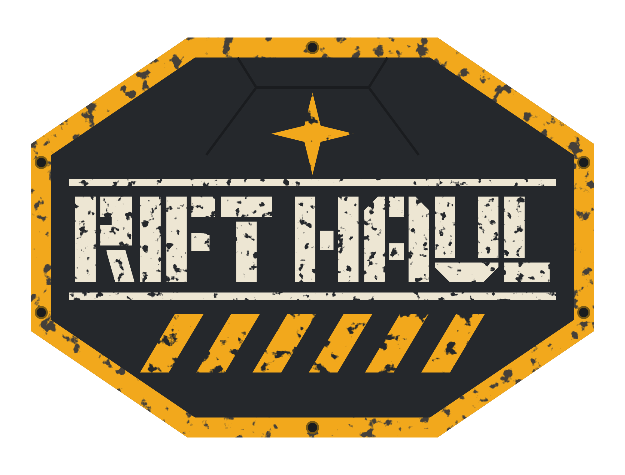 Badge, worn, transparent PNG